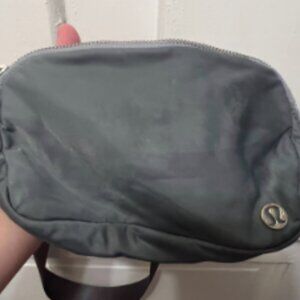 Lululemon belt bag gray